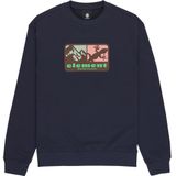 Element - Memory Crew Eclipse Navy - Sweatshirt - Marine blauw - Heren