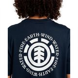 Element - Seal BP SS Tee - T-shirt - Marine Blauw