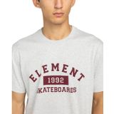 Element - Home Team SS Tee - T-shirt - Grijs - Katoen