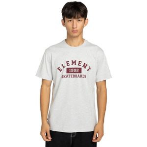 Element - Home Team SS Tee - T-shirt - Grijs - Katoen