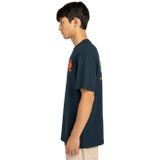 Element - Sporting SS Tee - T-shirt - Marine blauw - Katoen