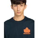 Element - Sporting SS Tee - T-shirt - Marine blauw - Katoen