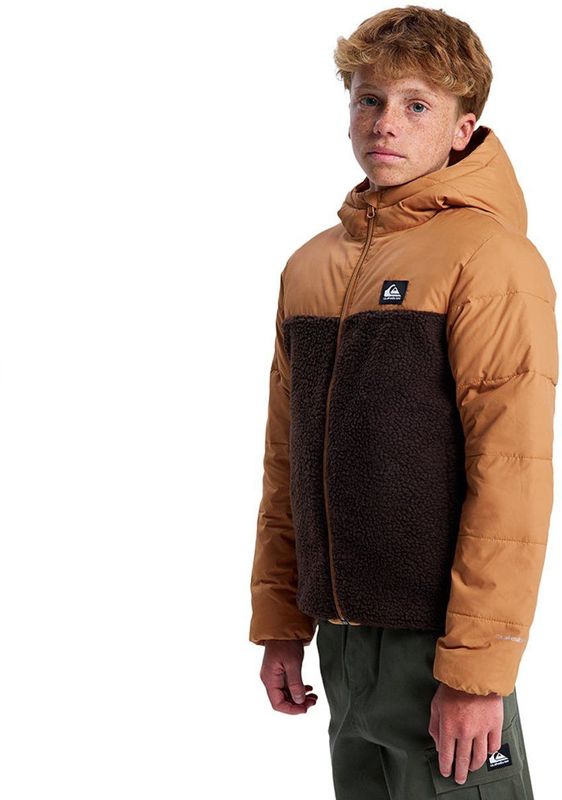 Quiksilver - Scaly Reversible Hoodie - Geïsoleerd Jack - Jongens 8-16