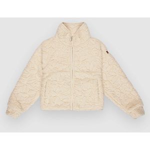 Roxy - Blurry Cloud RG Parchment - Technische Fleece - Beige