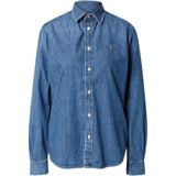 POLO Ralph Lauren - Blouse - Blauw - Katoen