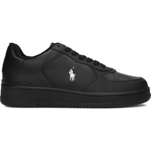 Polo Ralph Lauren, Schoenen, Heren, Zwart, 45 EU, Lage Top Masters Sneakers