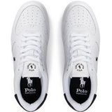 Polo Ralph Lauren, Schoenen, Heren, Wit, 44 EU, Leer, Leren Sneakers