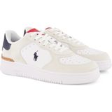 Polo Ralph Lauren - Master Court - Sneakers - Wit - Katoen - Herenschoenen
