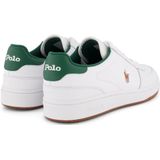 Polo Ralph Lauren lage sneakers wit effen leer