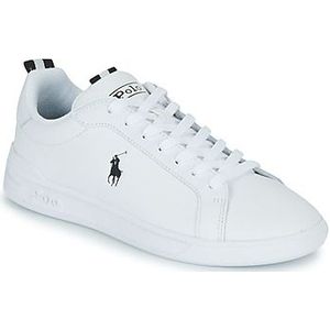Sneakers Polo Ralph Lauren wit effen leer