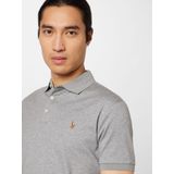 Polo Ralph Lauren - Polo - Grijs Gemêleerd - Katoen - 3-Knoops