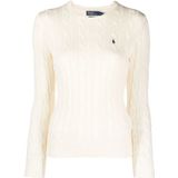 POLO RALPH LAUREN - Trui - Ecru - Katoen - Ronde Hals