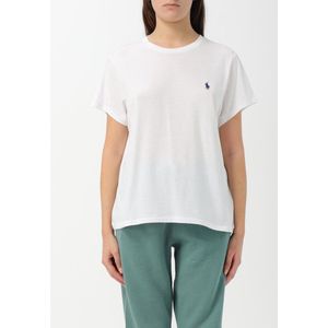 Polo Ralph Lauren - T-shirt - Wit - Katoen - Korte Mouwen