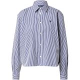 Polo Ralph Lauren - Casual Overhemd - Blauw - Katoen - Button-down Kraag, Lange Mouwen