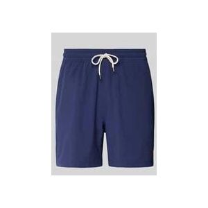 Ralph Lauren - Badkleding - Blauw - Linnen - Geborduurd Logo