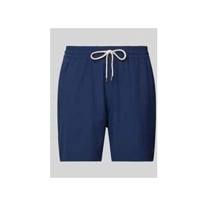 Polo Ralph Lauren - Bermuda Zwempak Traveler - Marineblauw - Gerecycled Polyester