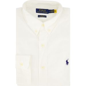 Polo Ralph Lauren - Casual Overhemd - Wit - Katoen