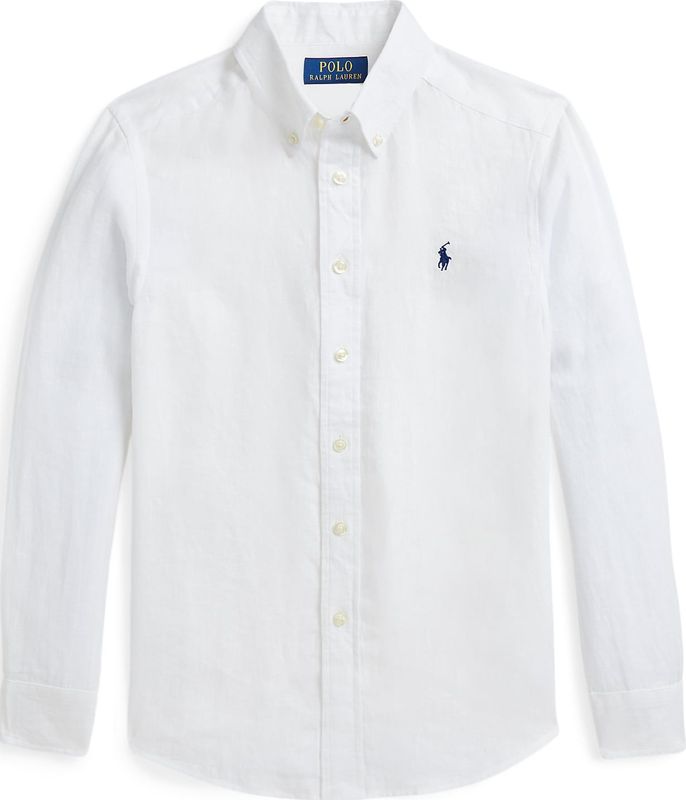 Polo Ralph Lauren - Klassieke Polo Jurk - Wit - Dames - 100% Katoen Piqué