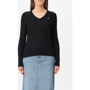 Polo Ralph Lauren, Dames, Truien, Zwart, Maat: S Katoen,