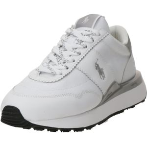 Sneakers - Effen - Leer - Platte Hak - Vetering met 7 Gaten