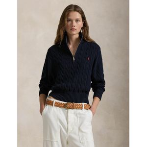 Polo Ralph Lauren, Dames, Truien, Blauw, Maat: 2XL Katoen,