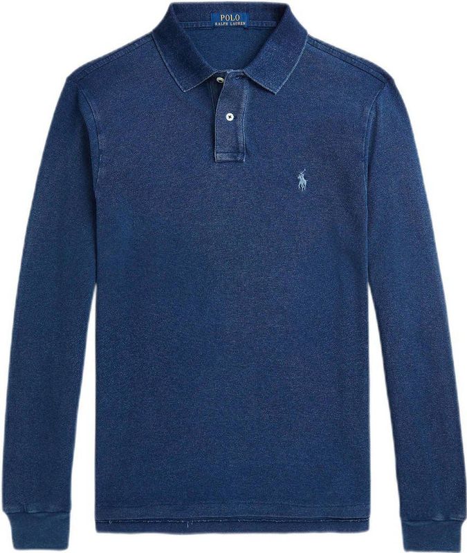 Polo Ralph Lauren  POLO AJUSTE DROIT EN COTON BASIC MESH  shirts  heren Blauw