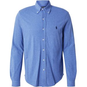 Ralph Lauren - Blauw Katoenen Overhemd - Regular Fit Heren