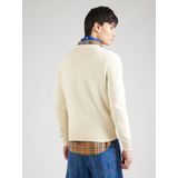 Polo Ralph Lauren - Trui - Crème / Blauw - Lange Mouw - Regular Fit