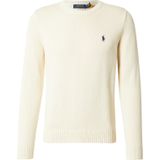 Polo Ralph Lauren - Trui - Crème / Blauw - Lange Mouw - Regular Fit