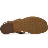 Lauren Ralph Lauren - Everley - Sandalen - Bruin - Leer