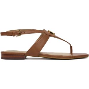 Lauren Ralph Lauren - Everley - Sandalen - Bruin - Leer