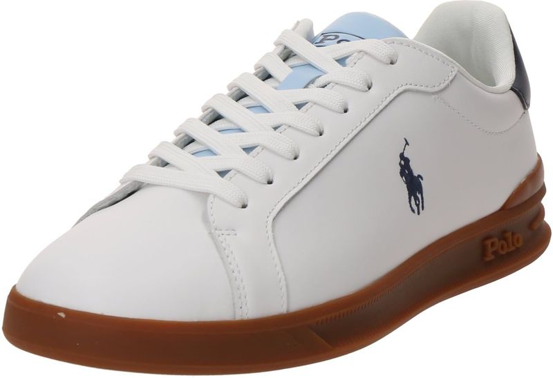 Polo Ralph Lauren - CRT II - Leren Sneakers - Bruin - Casual