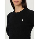 Polo Ralph Lauren - Crewneck Sweater - Zwart - Wol/Kasjmier Mix