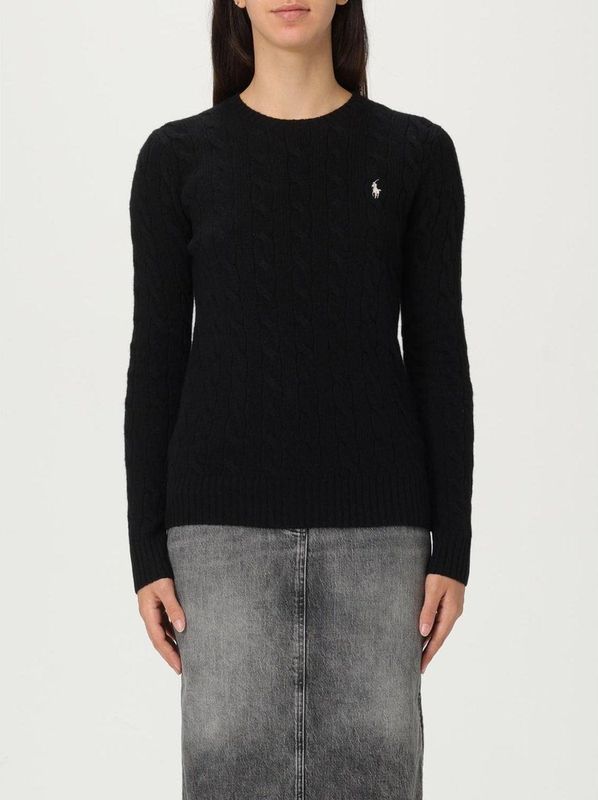 Polo Ralph Lauren - Crewneck Sweater - Zwart - Wol/Kasjmier Mix