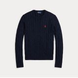 POLO RALPH LAUREN - Kabeltrui - Beige - Katoen - Lange Mouwen