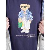 Polo Ralph Lauren - Blauw Gestreept Tee - Korte Mouw - Dames