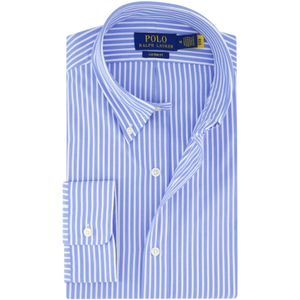 Polo Ralph Lauren - Overhemd - Blauw - 100% Katoen