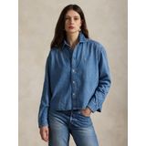 POLO RALPH LAUREN - Denim Overhemd - Blauw - Wijd Model