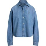 POLO RALPH LAUREN - Denim Overhemd - Blauw - Wijd Model