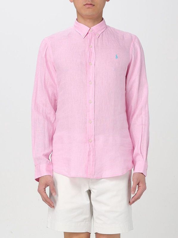 Polo Ralph Lauren - Overhemd - Roze - Casual