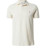 T-shirt - Effen - Katoen - Polokraag - Kwartmouw