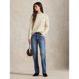 Polo Ralph Lauren - Gebreide Trui - Beige - Wol en Kasjmier - Ronde Hals