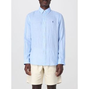 Polo Ralph Lauren - Linnen Overhemd - Clear Blue - 100% Linnen