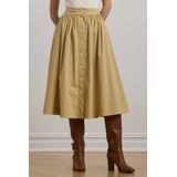 Lauren Ralph Lauren - Midi Rok - Zand - Plooirok