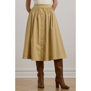 Lauren Ralph Lauren - Midi Rok - Zand - Plooirok