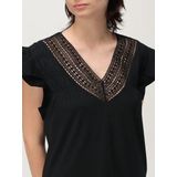 Ralph Lauren - Damesoverhemd - Knoopsluiting - Wit - 60% Katoen 40% Modal