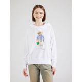 Sweatshirt - Capuchon met Trekkoord - Losse Pasvorm - Motiefprint