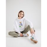 Sweatshirt - Capuchon met Trekkoord - Losse Pasvorm - Motiefprint