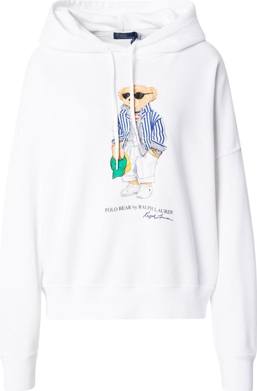 Sweatshirt - Capuchon met Trekkoord - Losse Pasvorm - Motiefprint