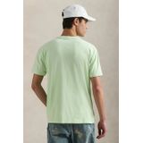 POLO Ralph Lauren - T-shirt - Lichtgroen - Slim Fit - Korte Mouwen